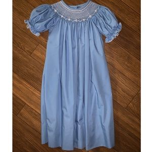 Toddler Girl Smocked Dress